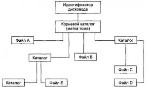Структура системы файлов